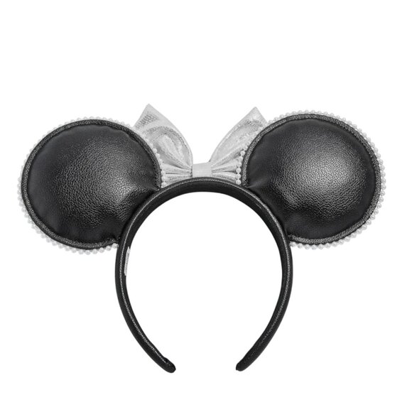 Disney BaubleBar 2025 Minnie Mickey Ghost Ears Headband SOLD OUT Exclusive - Picture 2 of 5